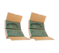 CIMAXIC Foot Molding Box and High-Precision Texture 2pcs for Orthotic Casting Mold with Open-Close Design Sturdy Sponge Paper Material, Suitable for Foot Therapy and Centers