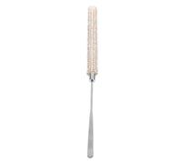 CIMAXIC Foundation Stirring Rod: Cosmetic Mixing Tool - Rhinestone Art Pen - Beauty DIY Craft Applicator - Acrylic Gel Powder Mixer Stick for Manicure Silver