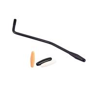 CIMAXIC Gaq108 6.0mm Thread Tremolo Arm Black with White Black Beige Tips for Guitar Parts