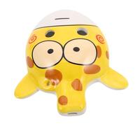 CIMAXIC Giraffe Shaped 6-hole Ceramic Ocarina for Kids Fun Creative Musical Toy for Beginners Yellow Cartoon Design for Early Education and Classroom Prizes