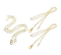 CIMAXIC Golden Grandfather Clock Replacement Chains and Effortless and Maintenance 4pcs Metal Material with Precision Engineering for Large Mechanical Clocks