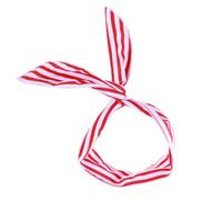 CIMAXIC Gorgeous Rabbit Ears Wire Headband with Bowknot, Cotton and Linen Material, Easy to Put or Take, for Daily Life and Photography and Women