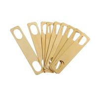 CIMAXIC Guitar Bass Metal Neck Shim Guitar Neck Reinforcement Plate Standard Size Enhance Sound