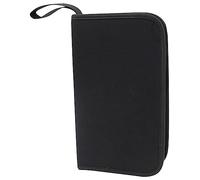 CIMAXIC Guitar Cleaning Repair Kit Oxford Cloth Tool Bag Nut Files Guitar Rolling Tool Bag Canvas Zipper Pouch