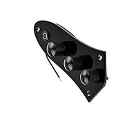 CIMAXIC Guitar Control Plate Replacement Knobs for Electric Guitar Iron Wire Harness