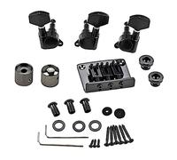 CIMAXIC Guitar Tuning Keys Locking Tuners Guitar Bridge Saddle Accessory Kit Parts