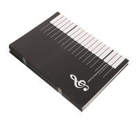 CIMAXIC Guitarist Supplies Novelty Piano Staff Notebook Creative Music Composition Notebook Paper for Music Lovers