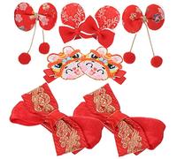 CIMAXIC Hair Bow Clips for Bows 8pcs Macrame Hairpin Tassel Hairpin Girls' Hair Accessories