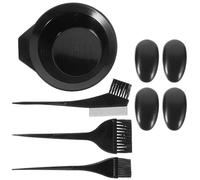 CIMAXIC Hair Coloring Kit with Mixing Bowl and Earmuff Plastic Accessories for Easy Tinting without Dirtying Skin for Home Hair Dyeing