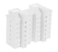 CIMAXIC House Building Model for Miniature City Layout Realistic Dollhouse Props for Architects Designers Durable Plastic Sand Table Architecture Scene Decor