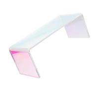 CIMAXIC Iridescent Jelly Manicure Hand Pillow Thickened Small Acrylic Nail Support Cushion Wrist Rest Pad for Nail Art and Home Salon Use