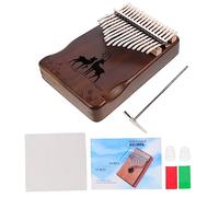 CIMAXIC Jew Harp Alternative Kalimba Solid Thumb Piano Self-study Book for Christmas and Birthday