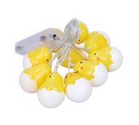 CIMAXIC Led Easter Chick String Lights Non-Battery for Themed Events Celebrations and Home Decorations Random Style
