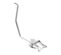 CIMAXIC Marching Music Folder Lyre Instruments Baritone Horn Music Score Rack Portable Music Score Clip Brass Instrument Score Clamp Clarinet Music Note Clip Silver Metal Plating