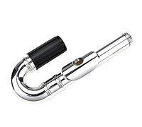 CIMAXIC Metal Flute Head for Kids Recorder Instrument Replacement Head Hand-made Flute Accessory Sturdy Durable Easy Install Clean