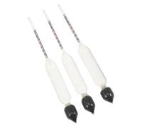 CIMAXIC Milk Testing Device 3pcs Milk Density Meter for Cow and Goat Milk Dairy Product Quality Assessment Accurate Readings Glass