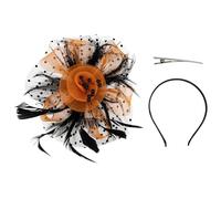 CIMAXIC Multi-function Black Gauze Headband for Women Lightweight Design Delicate Party Hairband for Birthdays and Photograph Prop Accessories