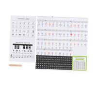 CIMAXIC Piano Keyboard Notes Stickers Letter Stickers of Vinyl Decals for Piano Beginner Easy to Read