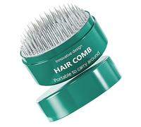 CIMAXIC Portable Mini Hair Brush Comb with Polished Abs and Tpr Teeth for Gentle Scalp Massage and Reduced Hair Breakage, Compact Lightweight Design for Travel and Daily Use