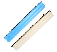 CIMAXIC Poster Tubes Protects from Bending and Creasing Plastic 2pcs Extendable with Strap Telescopic Design Easy to Carry for Artwork and Document Storage for Art Transport