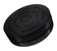 CIMAXIC Pottery Art Turntable Clay Sculpture Turntable for Students Black Simple Design Easy to Carry Stable Performance Premium Plastic Material Suitable for Ceramic Art Classes