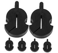 CIMAXIC Practice 6 Pack Violin Mutes Soft Rubber Mute Style for Nighttime Practice
