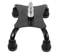 CIMAXIC Quad Crutch Foot Pads Non-Slip Rubber Tips Replacement for Walking Sticks and Trekking Poles, Stable Four-Leg Cane End Covers Suitable for Elderly Mobility Aids