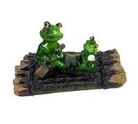 CIMAXIC Resin Frog Garden Ornament for Pond Decoration Fun Floating Frog Figurine 1-piece for Outdoor and Indoor Use