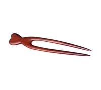CIMAXIC Romantic Wooden Hair Fork U Shape Hairpin for Women Multi-functional Hair Stick Vintage Style for Daily Wear and Special Occasions