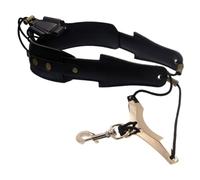 CIMAXIC Saxophone Shoulder Strap Saxophone Belt Comfortable Wide Design Quality Leather and Unload