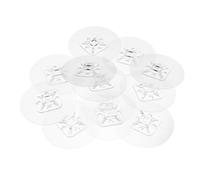 CIMAXIC Secure Furniture Anchors 30pcs Adhesive Wall Anchors No Drill Baby Proofing Dresser Safety