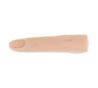 CIMAXIC Silicone Fake Finger for Acrylic Nails Practice, Bendable Design with Flexible Joints, Suitable for Professional and Personal Use, Pink Colour, for Beginners in Nail Art Training