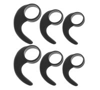 CIMAXIC Silicone Protective Earhooks 6 Pcs Comfortable Earphone Clips for Sports Use Compatible with 10mm Earbuds