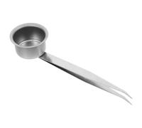 CIMAXIC Silver Tool Tinplate in and Snuffer Candle Extinguisher with Flame Adjustment Handle Sturdy for Scented and Regular Use Home and Kitchen