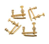 CIMAXIC Small Violin Tuner Set 4pcs Metal Fine Tuners for Violin Accurate Tuning Durable Easy to Install