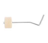 CIMAXIC Step on The Hammer Bass Drum Beater for Drummers Curved Shape Pedal Metal Felt Material Drum Accessory