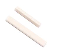 CIMAXIC String Ukulele Bridge Saddle Nut Kit Genuine Ox Bone Quality Replacement for Acoustic Uke Repair