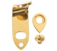 CIMAXIC Thumb Rest Replacement for Saxophone Metal Firm and Stable Structure Golden Hand Support Accessory for Alto and Tenor Saxophonists