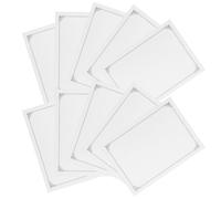 CIMAXIC Time Blank Certificate Papers Printable Special Paper 10pcs Graduation with Decorative Silver Borders Smooth Writing Experience for Academic Awards and Camp Certificates