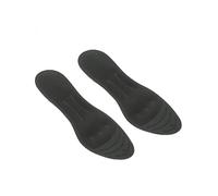 CIMAXIC TPU Liquid Massaging Insoles Size XL with Arch Support and Shock Absorption Velvet Material Black Shoe Inserts for Therapeutic Foot Massage for Plantar Fasciitis