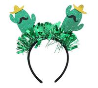CIMAXIC Vibrant Cactus Headband Mexican Fiesta Hair Band Perfect for Parties and Weddings Fashion Accessory