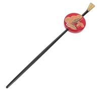 CIMAXIC Vintage Japanese Hair Stick Red Butterfly Pattern Traditional Retro Hanfu Hair Fork Pin Ancient Style for Women