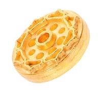 CIMAXIC Vintage Zinc Alloy Decorative Burner Incense Holder with Stable Base and Anti-tip Design Mini Cauldron Style Incense Stick Burner in Golden Finish for Home and Store Decor