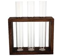 CIMAXIC Water Planting Test Tube Decor Modern Glass Tube Plant Holder Decorative Vase for Indoor Plants Space-saving Propagation Station