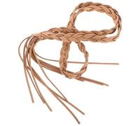 CIMAXIC Western Style Handmade Braided Cowboy Hat Band Belt for Straw Hats Adjustable 56-58Cm Cap Accessory for Men and Women Decorative Headband Suitable for Trilby