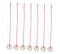 CIMAXIC Wide Application Guitar Pickup 12pcs 27mm Piezo Disc Pre- for Easy Installation