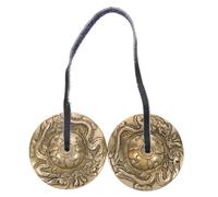 CIMAXIC Yoga Bell Chime Meditation Cymbal Bell Small Light Perfect for Travel Made of Copper Random Color
