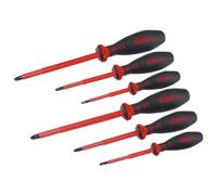 Cimco 117745 Screwdriver Set 1000v 6 Pieces