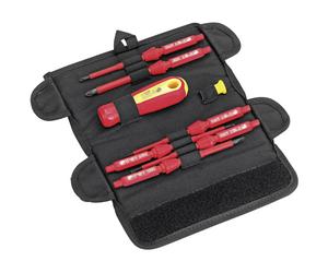 Cimco 117862 Screwdriver Set 18-Piece Insulated 1000V AC in Nylon Bag