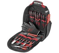 Cimco 170607 Tool Backpack 21-Piece Weather-Proof Ergonomic Durable
